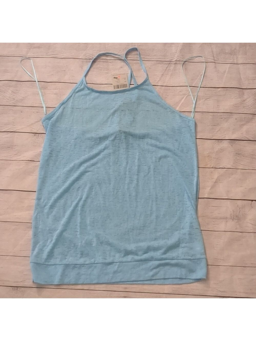 Sweaty Betty B. Lagoon balasana yoga vest tank size large